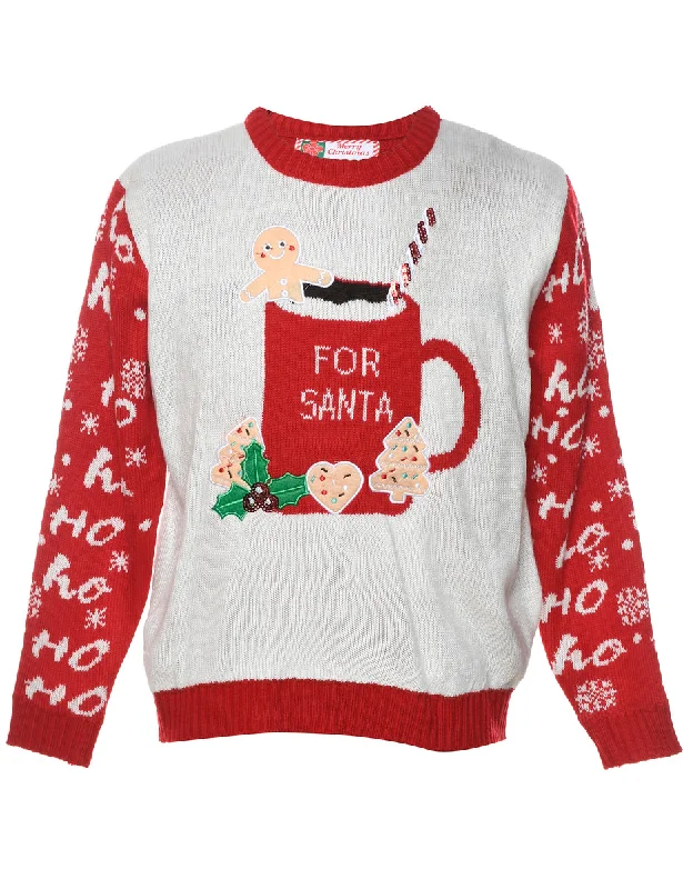 Festive Season Christmas Jumper - M