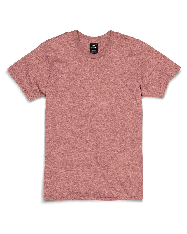 Hanes Combed Cotton T-Shirt | Mauve Heather