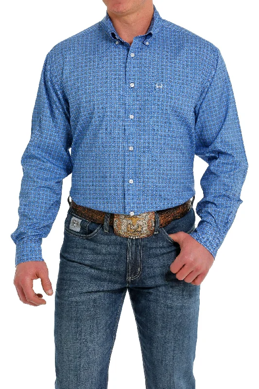 CINCH ARENAFLEX ROYAL BLUE LONG SLEEVE SHIRT