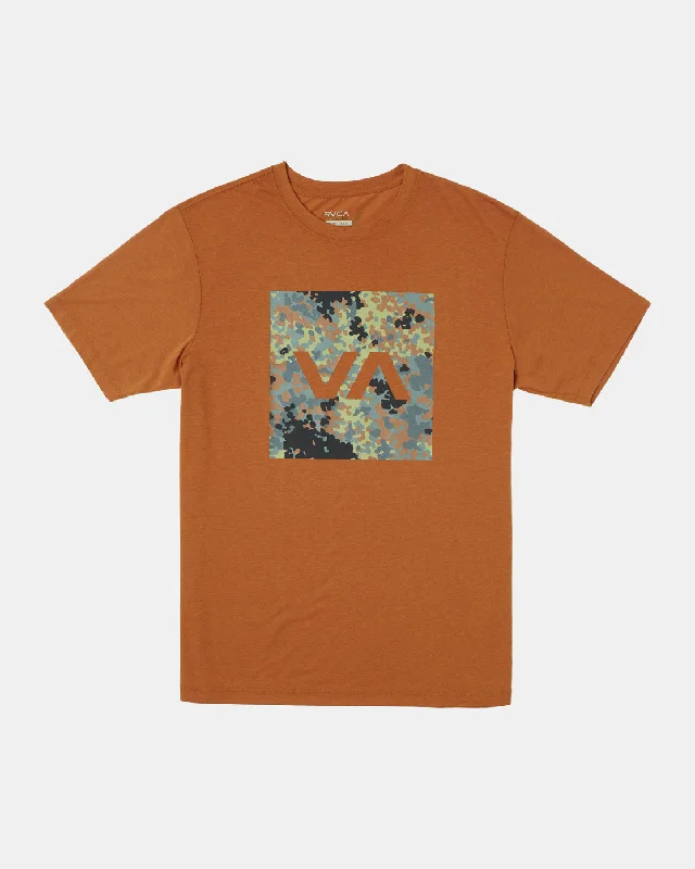 VA Box Fill Hunter Camo Tee - Dark Amber