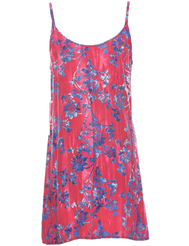 Floral Print Dress - M