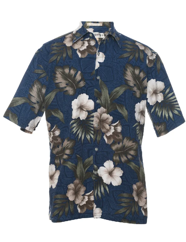 Floral Hawaiian Shirt - S