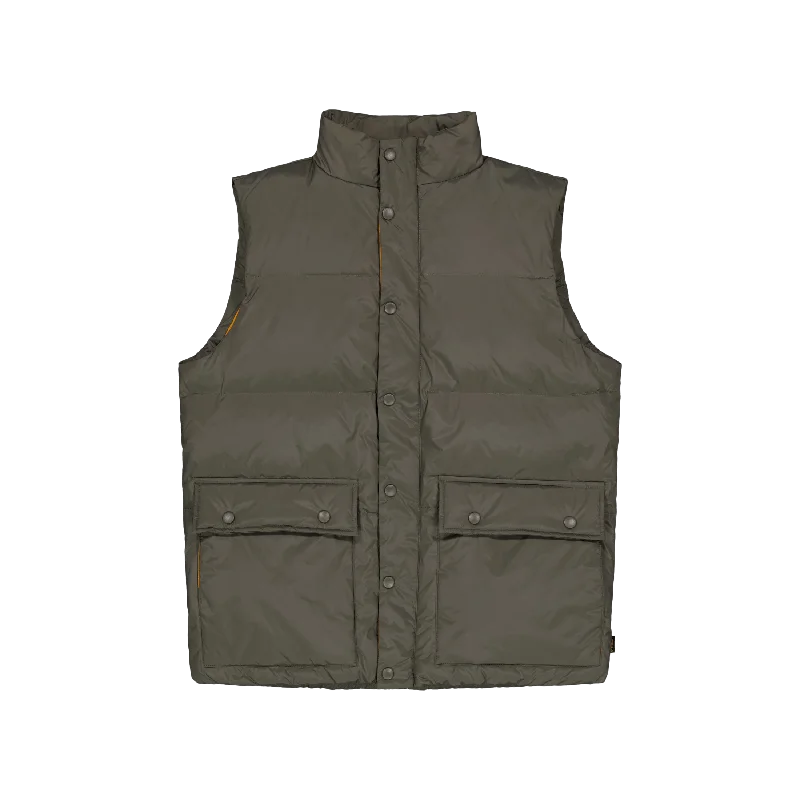 Down Vest Olive