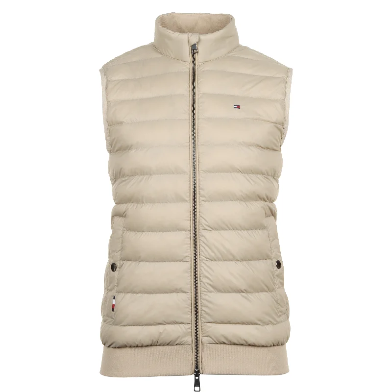 Tommy Hilfiger Mixed Media Full Zip Vest