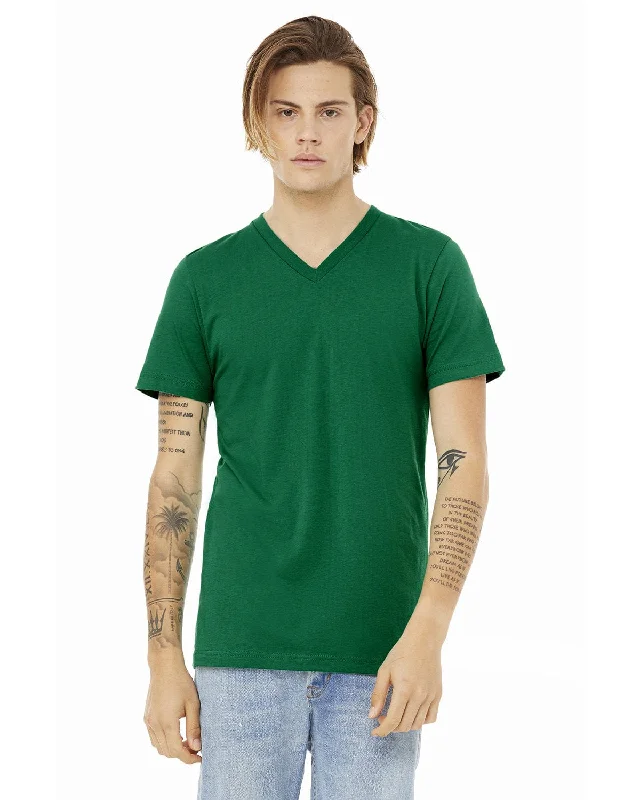 Bella+Canvas Unisex V-Neck T-Shirt | Kelly