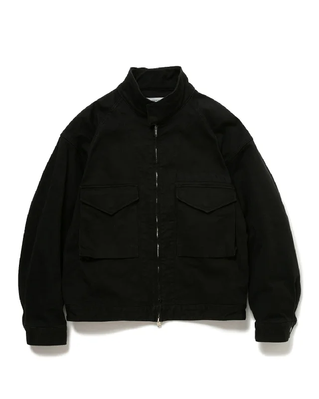 TROOPER SHORT JACKET COTTON DRILL TWILL STRETCH