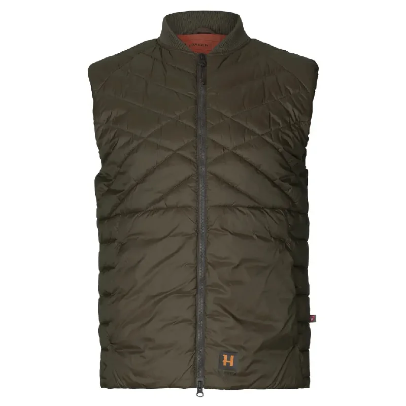 Harkila Logmar Insulated Packable Hooded Waistcoat - Willow Green