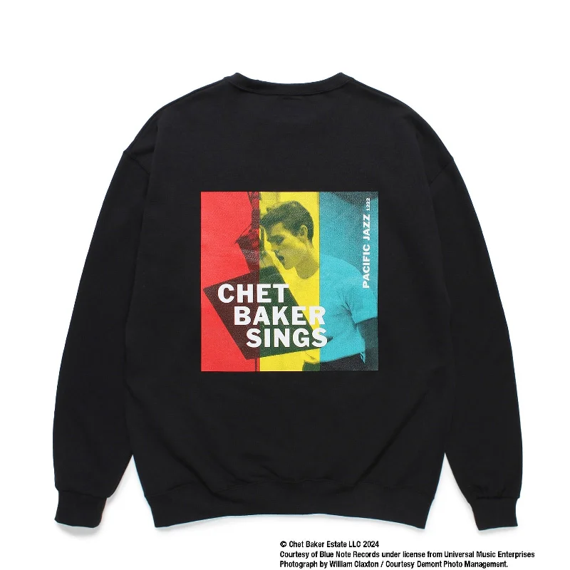 CHET BAKER / CREW NECK SWEAT SHIRT ( TYPE-2 )