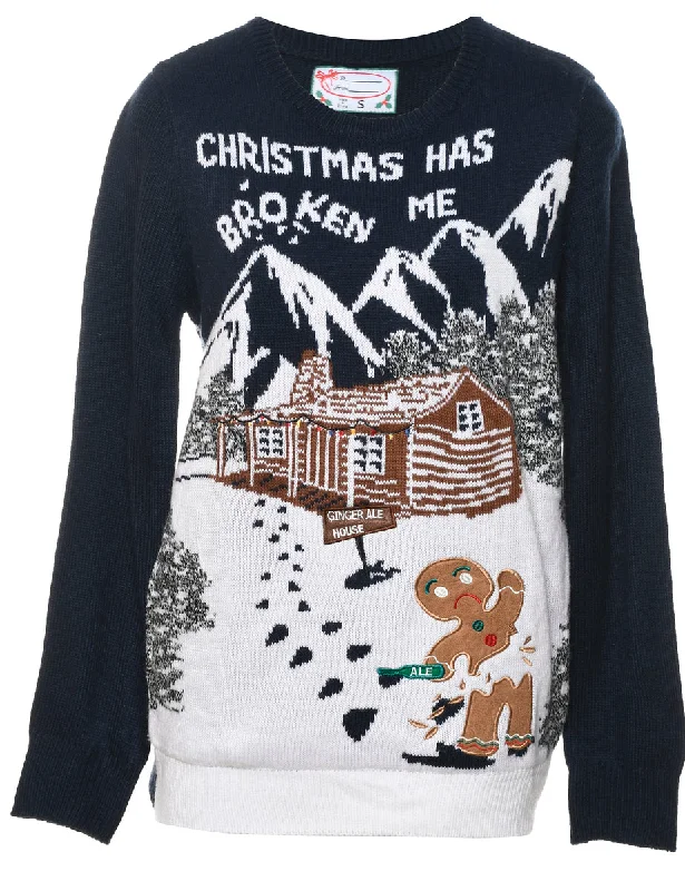 Festive Season Christmas Jumper - S