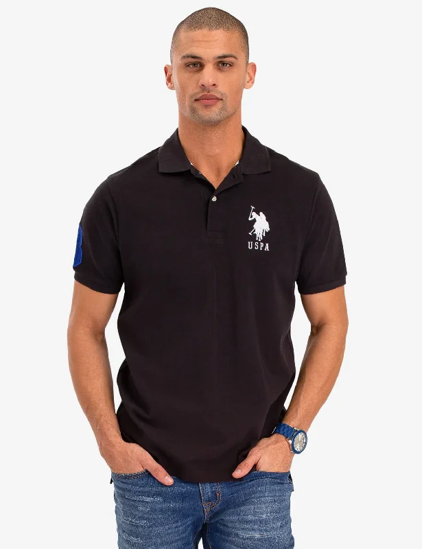 BIG LOGO SOLID POLO SHIRT