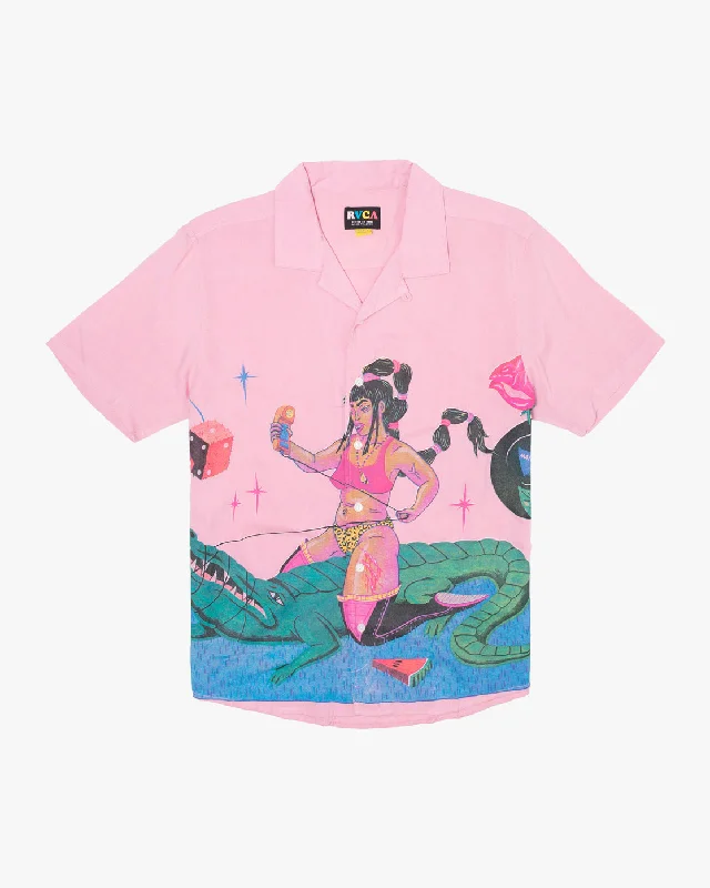 Lp X Klw Gator Short Sleeve Shirt - Multi