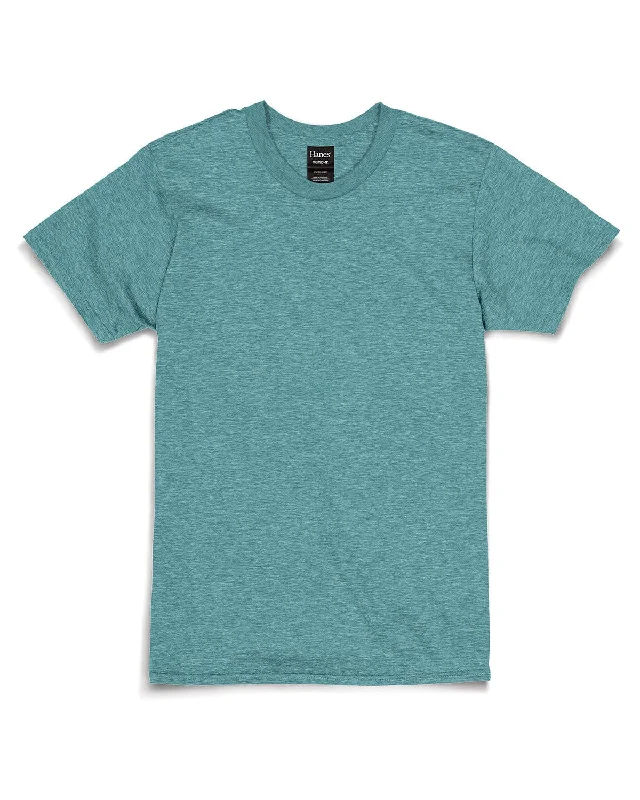 Hanes Combed Cotton T-Shirt | Marbled Grn Clay