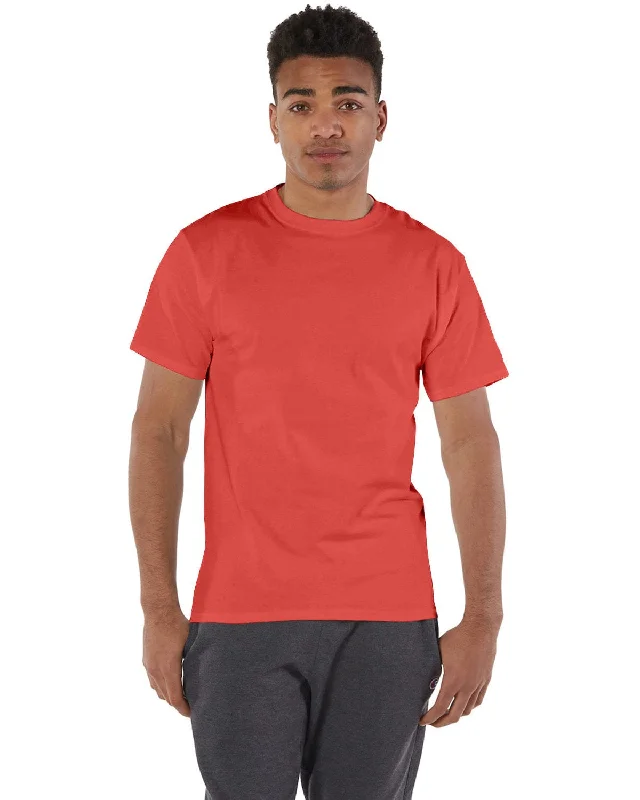 Champion Cotton T-Shirt | Red River Clay