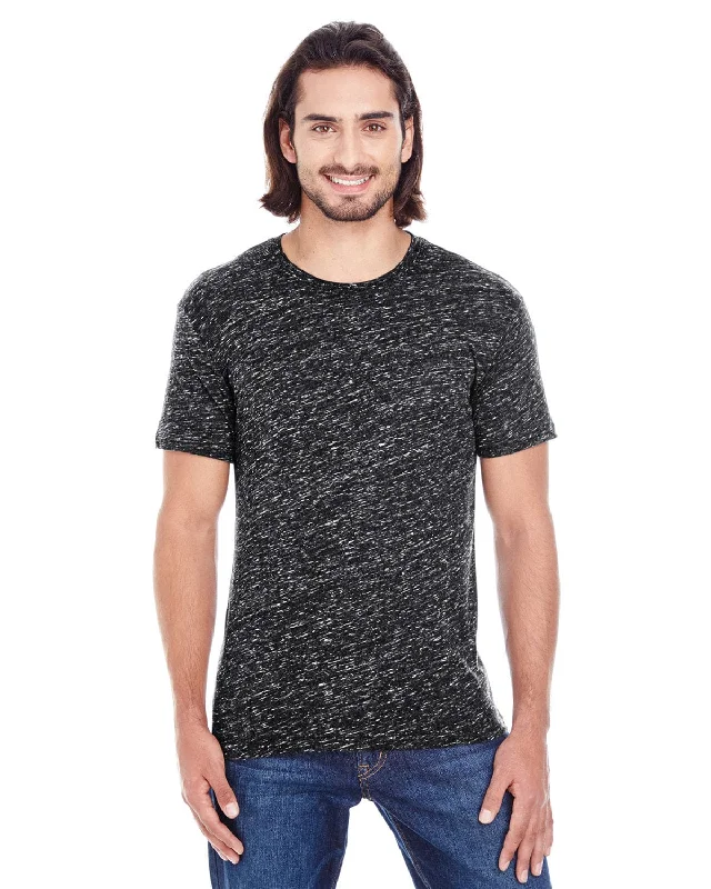 Threadfast Apparel Blizzard Jersey Short Sleeve Tee | Black Blizzard