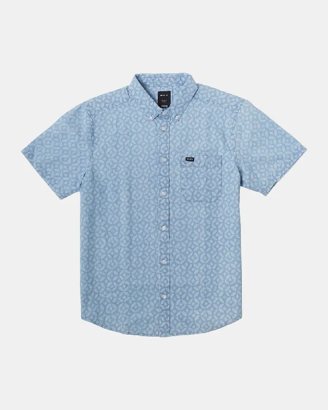 Neo Denim Short Sleeve Shirt - Denim