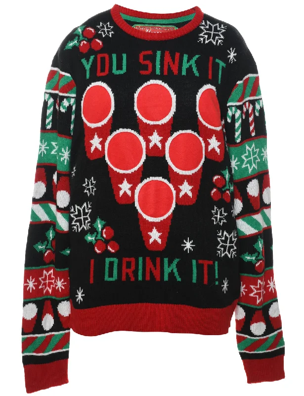 Festive Season Christmas Jumper - XL