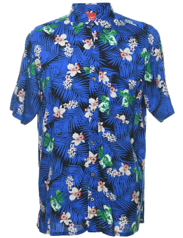 Foliage Hawaiian Shirt - M