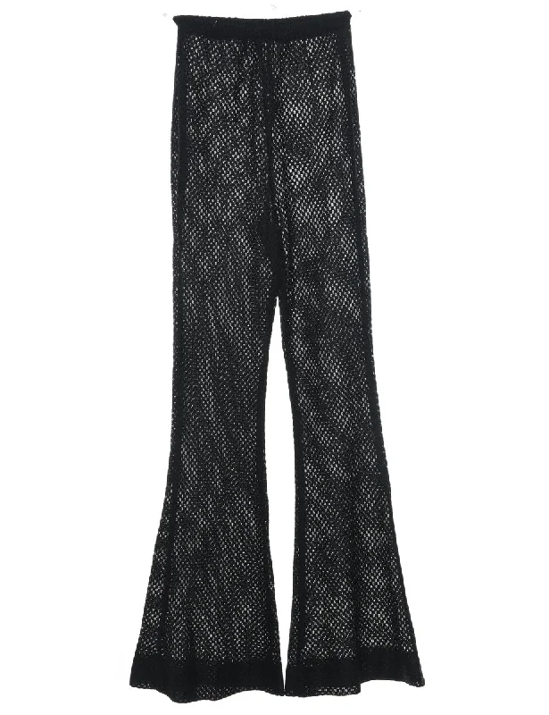 Flared Leg Y2K Trousers - W20 L30