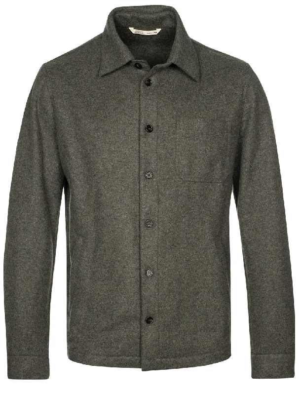 Cashmere Overshirt Olive