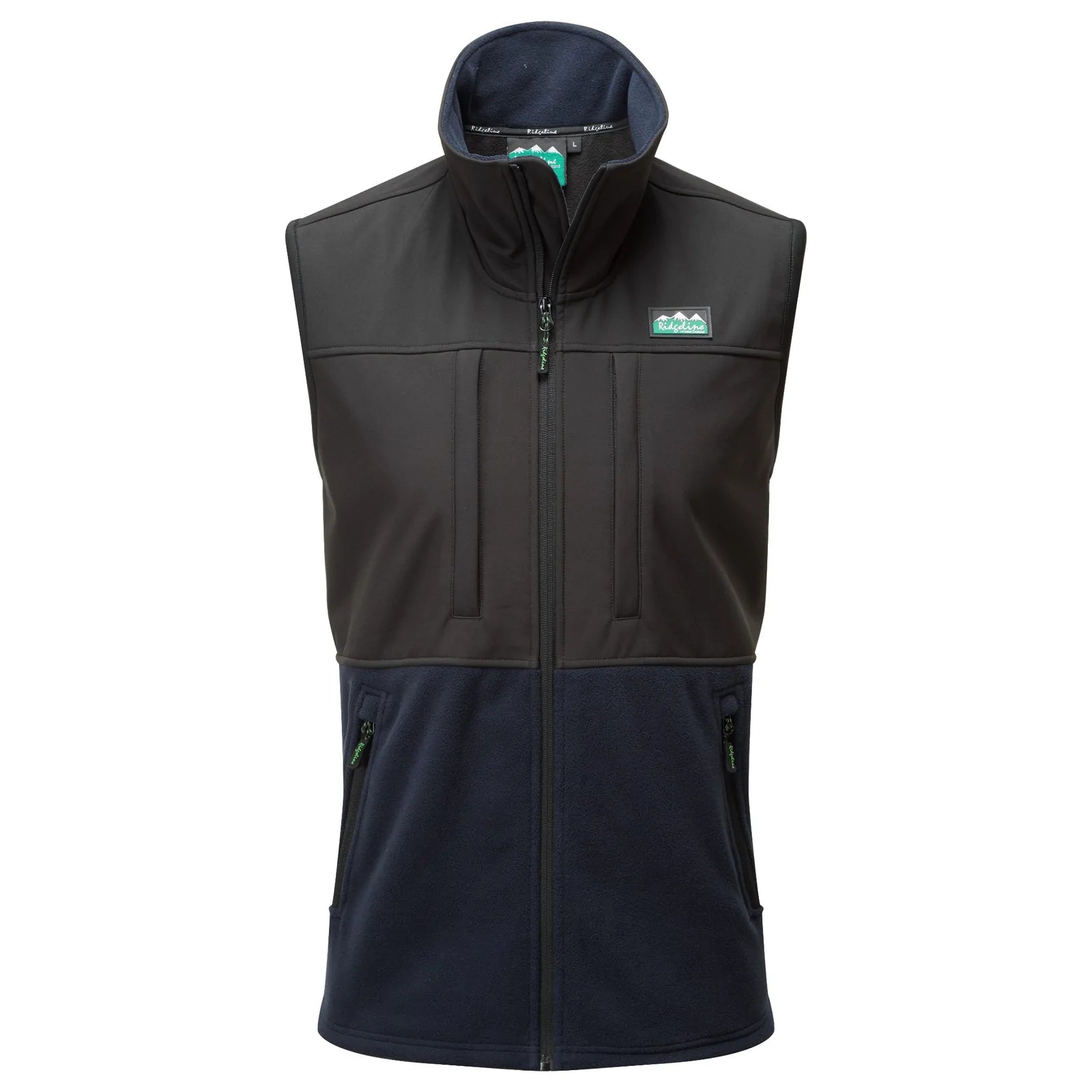 Ridgeline Hybrid Fleece Waistcoat - Navy