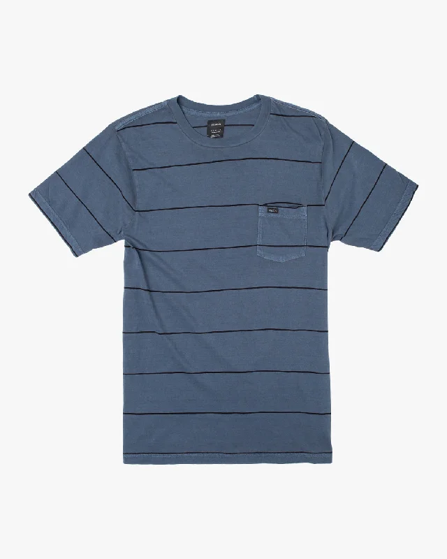 PTC Stripe II Tee - Moody Blue