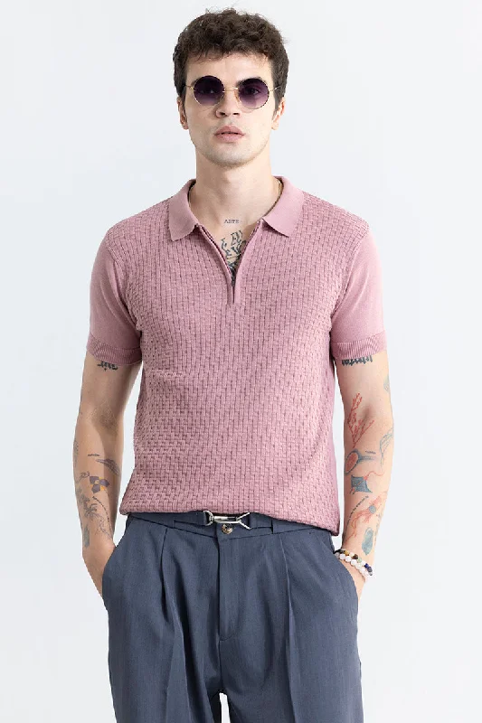 Nova Mauve Polo T-Shirt