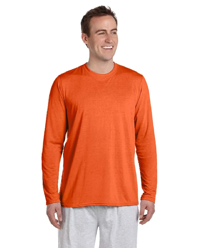 Gildan 4.5 oz. Performance Long Sleeve T-Shirt | Orange