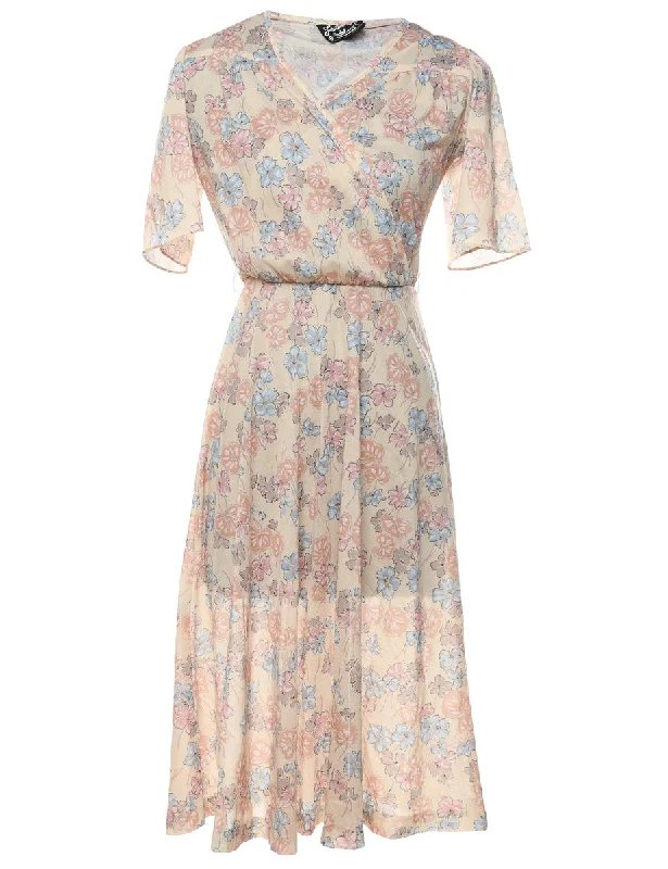 Floral Print Dress - S