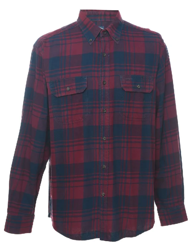 Faded Glory Checked Shirt - L