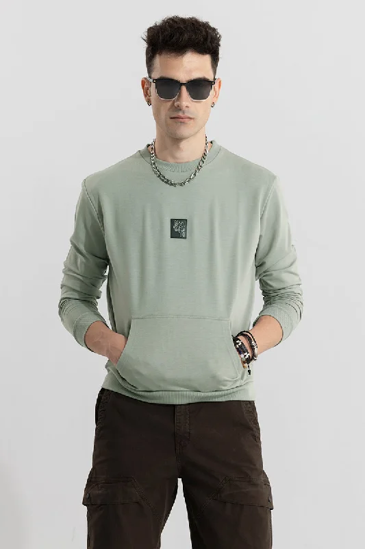 Logotype Green Sweatshirt