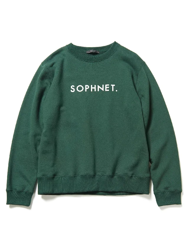 SOPHNET. LOGO CREWNECK SWEAT