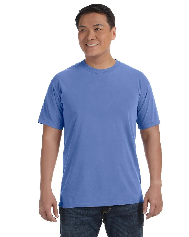 Comfort Colors Ringspun Garment-Dyed T-Shirt | Mystic Blue