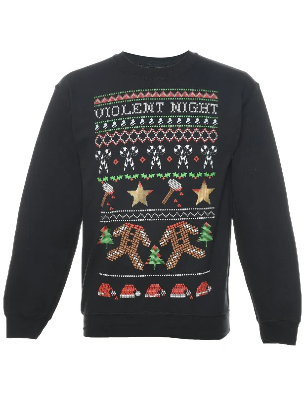 Festive Season Christmas Sweatshirt - S