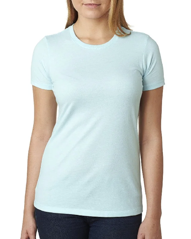 Next Level Ladies CVC Crew Tee | Ice Blue