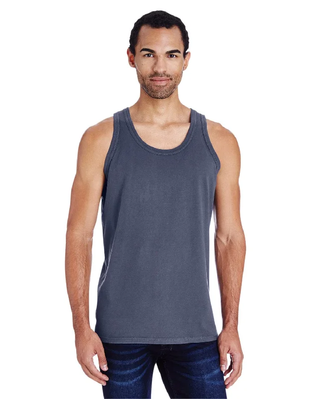 ComfortWash by Hanes Unisex 100% Ringspun Cotton Tank | Anchor Slate