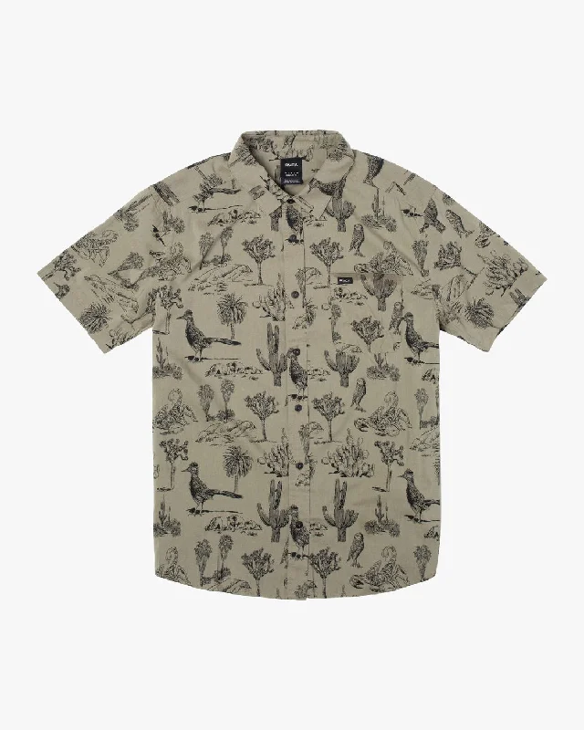 Native Short Sleeve Shirt - Aloe