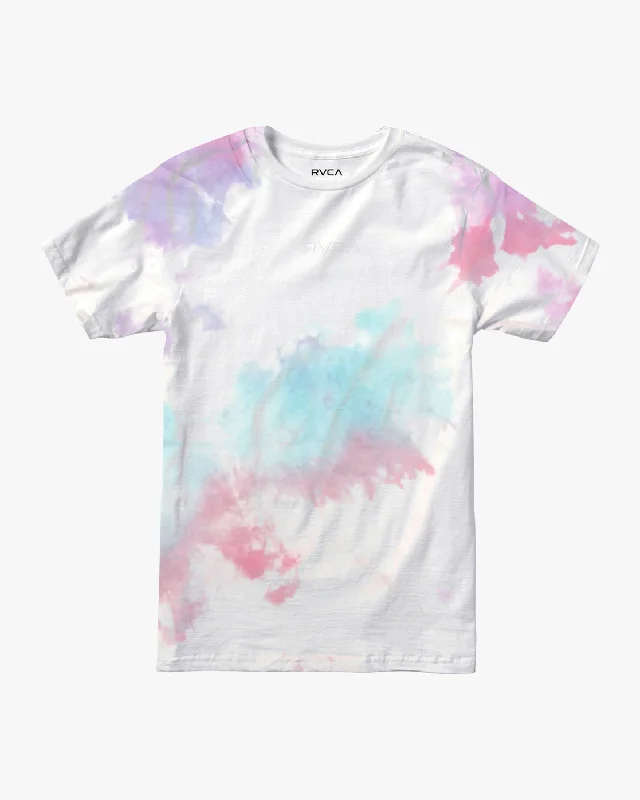 Small RVCA Tie-Dye Tee - White Tie Dye