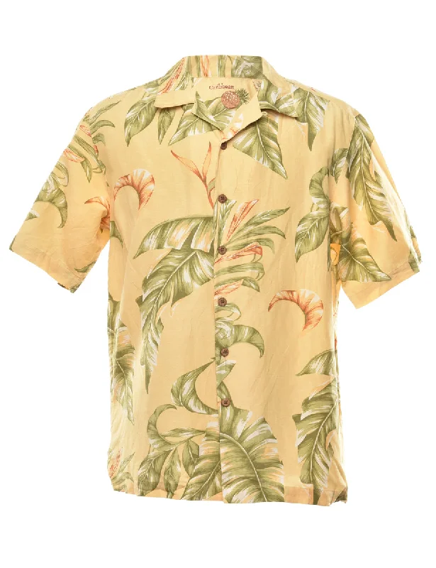 Foliage Hawaiian Shirt - M