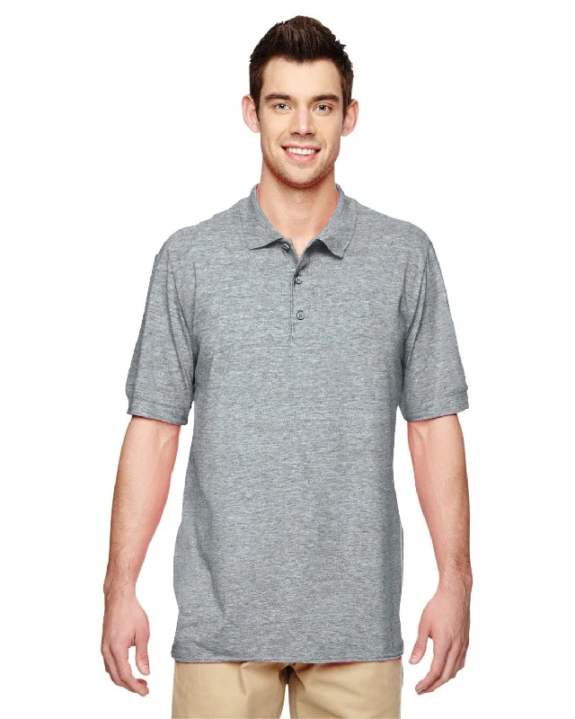 Gildan DryBlend Double Pique Sport Shirt | Rs Sport Grey