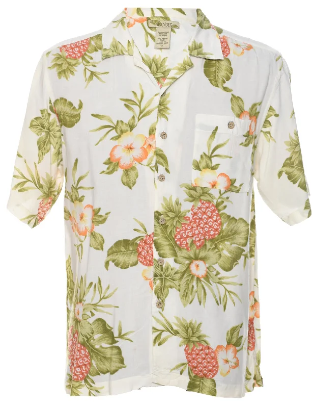 Floral Hawaiian Shirt - S