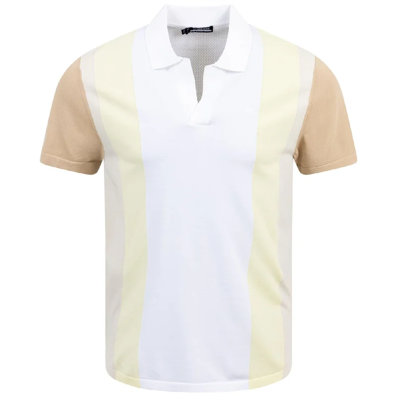 Learco Nylon Knitted Polo Safari Beige - SS24