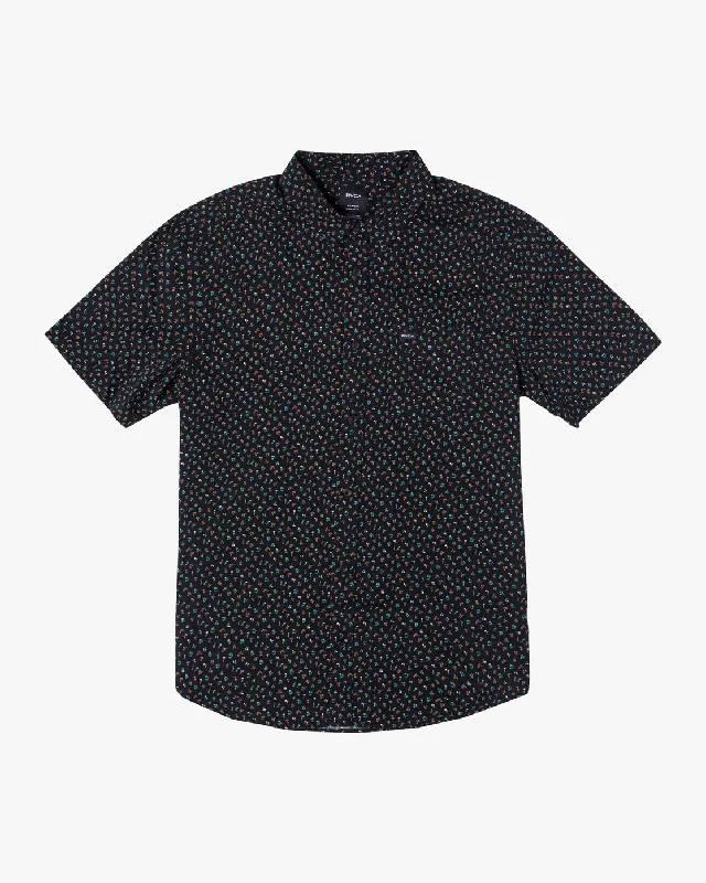 Pure Joy Short Sleeve Shirt - Black