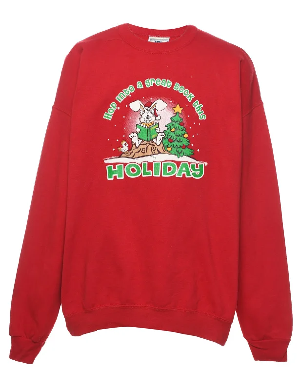 Festive Season Christmas Sweatshirt - XL