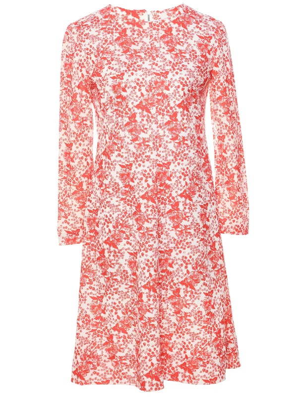 Floral Print Dress - M