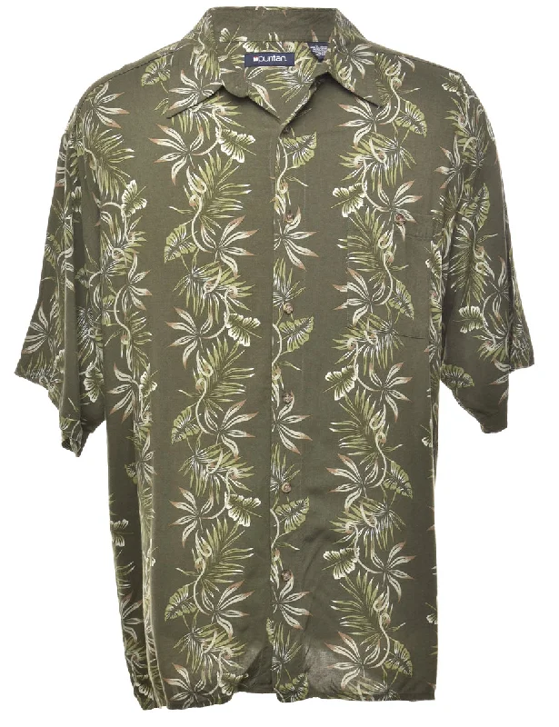 Foliage Hawaiian Shirt - XL