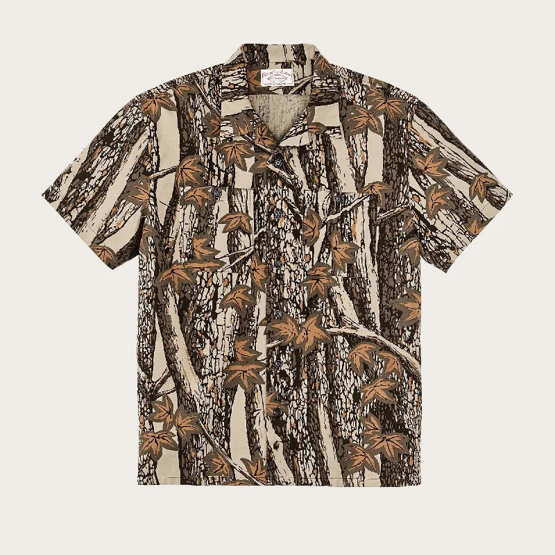 RUSTIC SHORT SLEEVE CAMP SHIRT