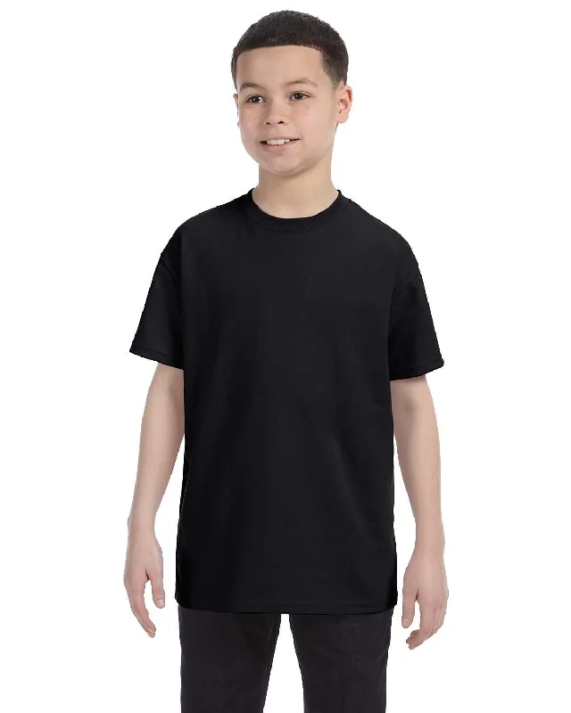 Hanes Youth Authentic-T T-Shirt | Black