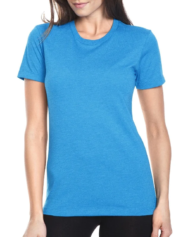 Next Level Ladies CVC Crew Tee | Turquoise