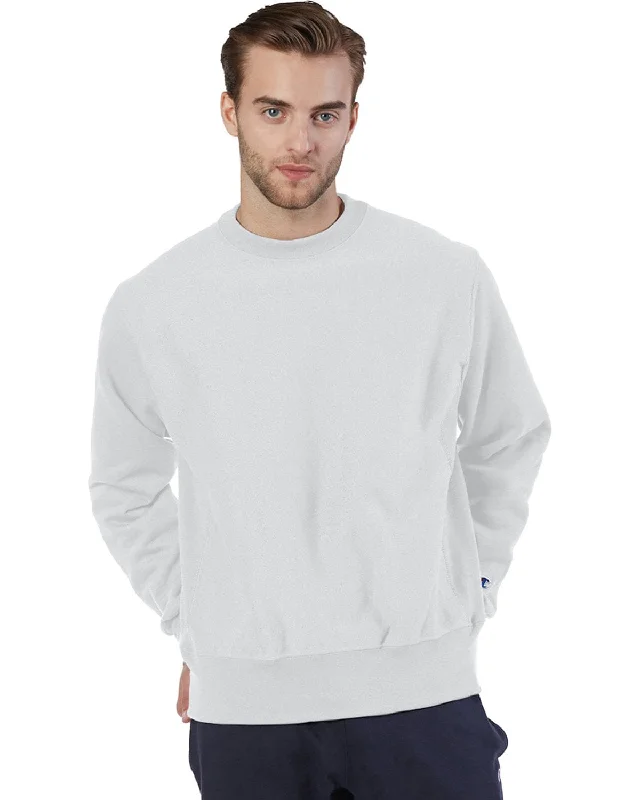 Champion Reverse Weave Crewneck Sweatshirt | Silver Gray