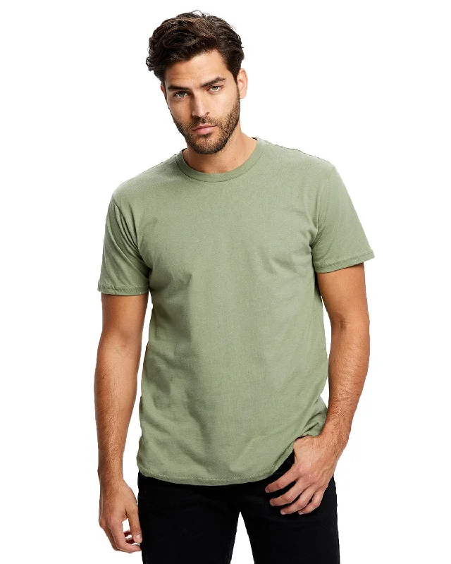 US Blanks Mens Made in USA Short Sleeve Crew T-Shirt | Olive